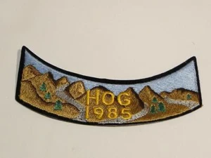 HOG Harley Owners Group 1985 Patch NEW Unused Harley Davidson 6"x2" New Unused - Picture 1 of 2