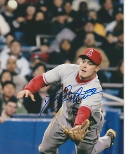 DALLAS MCPHERSON HAND SIGNED AUTOGRAPH 8X10 PHOTO COA AUTO LOS ANGELES ANGELS - Picture 1 of 1