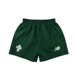 New Balance Celtic FC Football shorts 4-5 years green plain with logo - Picture 1 of 10
