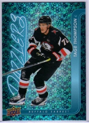 2024-25 Upper Deck  Series 2 Tage Thompson Blue Dazzlers Card # DZ-72 - Image 1 of 2