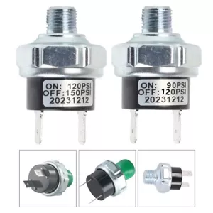 Interruptor de control de presión de aire 1/8 NPT para aplicaciones de tren y bocina de aire - Imagen 1 de 27