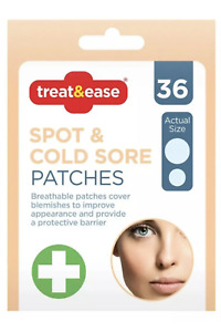 Cold Sore Patches Acne Spot Pimple Skin Breathable Blemish Hydrocolloid Patch