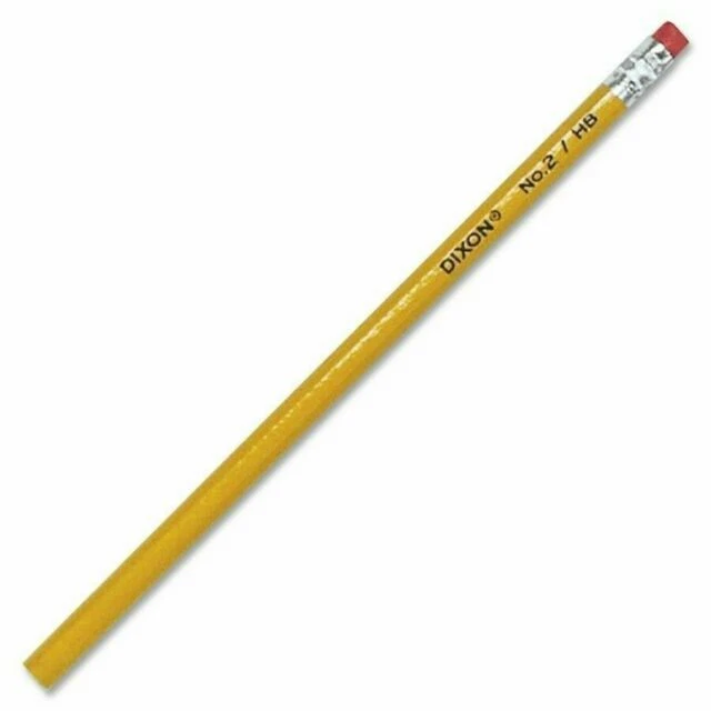 Dixon No.2 HB Pencil - Yellow, Pack of 144 (14412)