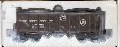 Kline K6253-1891 Pennsylvania 2-Bay Ribbed Hopper w/Real Coal Load Road#220390 - Image 1 of 4