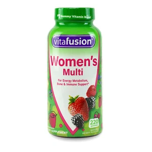VITAFUSION Women's Multivitamin Energy Metabolism & Bone Support, 220 Gummies - Picture 1 of 10