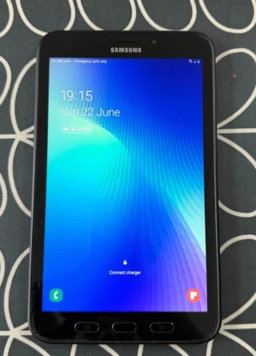 Samsung Galaxy Tab Active 2 Tablet, 16GB, Unlocked, Black, SM-T395 - Image 1 of 4