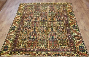 Traditional Vintage Wool Handmade Classic Oriental Area Rug Carpet 245 X 164 cm - Picture 1 of 10