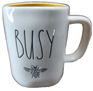 Rae Dunn Spring BUSY (BEE DESIGN) Coffee Tea Mug  - Picture 1 of 4