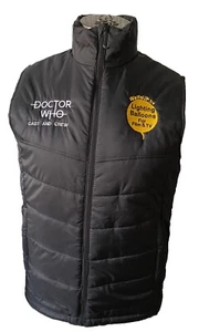 DR WHO CAST & CREW JACKET On Regatta Professional Gilet SIZE Medium RARE BBC TV - Picture 1 of 15