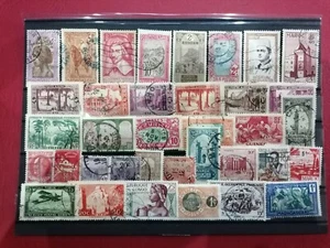 Lotto Collezione Francobolli FRANCIA Colonie - Foto 1 di 1