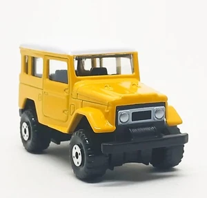 Majorette Toyota Land Cruiser J40 Yellow 1:53 (3 inches) 277 no Package - Picture 1 of 6