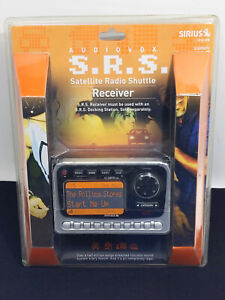 Audiovox S.R.S. SIRPNP2 Sirius Car & Home Satellite Radio Shuttle Receiver SRS