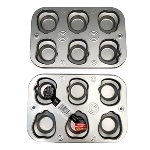 2er SET: MUFFIN MINICAKE PFANNE KÜRBISSE BACKFORMEN HERBST HERBST ERNTE & HALLOWEEN  - Bild 1 von 5