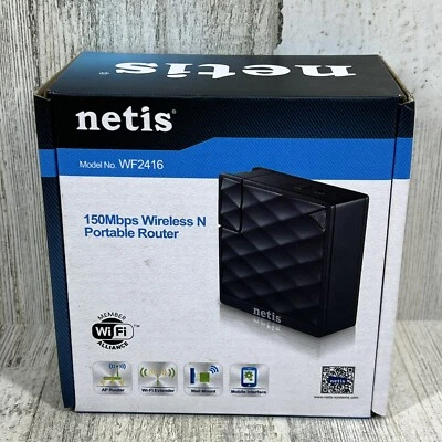 Netis WF2416 150Mbps Wireless N Portable Router - Image 1 of 4