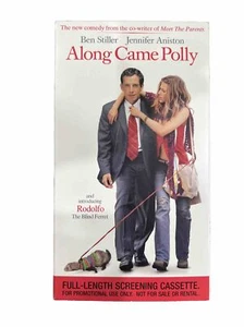 ALONG CAME POLLY (VHS 04) FULL LENGTH DEMO, Stiller, Aniston, Hoffman, Baldwin - Picture 1 of 3