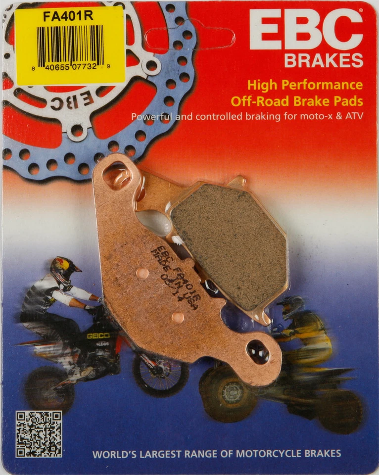 EBC 2005 - 2012 RM85L 适合 SUZUKI Brake Pads FA401R — 第 1/1 张图片