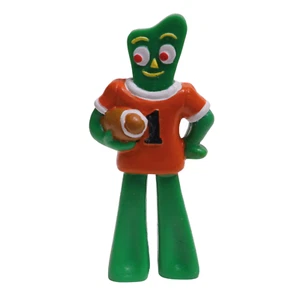1989 Applause Prema Toy Co. Miniature Football Player Gumby 3" Vintage Figure - Picture 1 of 4