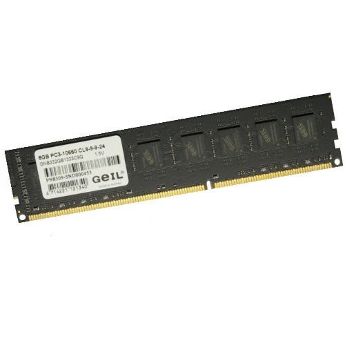 Geil BLACK DRAGON GNB332GB1333C9Q DDR3 8GB (1x8) PC3-106600U DDR3-1333 LED #7028 - Bild 1 von 1