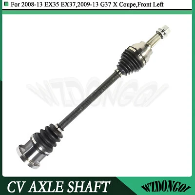 Conjunto de junta de eje delantero izquierdo LH CV para INFINITI EX35 EX37 M35 G37 X cupé AWD Foto 1 de 4
