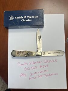 Smith & Wesson Classics Knife SW1303 #224 First “500” Production - In Box