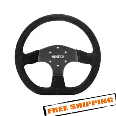 Volante Sparco 015R353PSN 3 radios R353 Competition negro gamuza en forma de D Foto 1 de 4