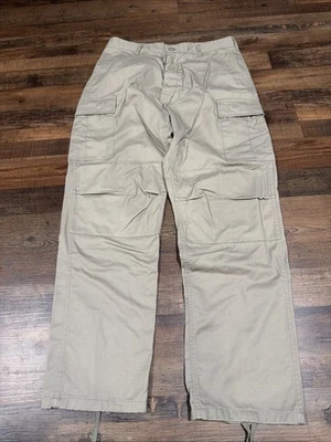 Pantalones de Carga Rothco Hombres M 31-35 Bdu Doble Rodilla Caqui Militar NUEVO Pantalón 7901 Foto 1 de 4