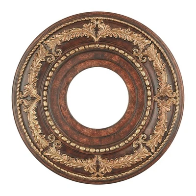 Livex Lighting 8204 12" Diameter Ceiling Medallion - Bronze - Image 1 of 4