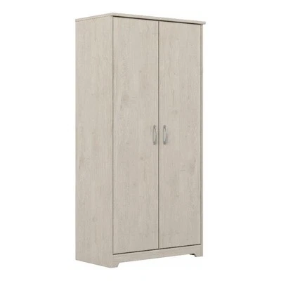 Bush Furniture Cabot Kitchen Pantry Cabinet in Linen White Oak - Engineered Wood - Image 1 of 4