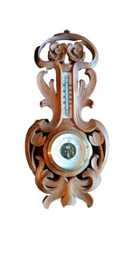 barometro antico primi 900 Liberty A.BUFFA OTTICO FERRARA - Imagen 1 de 9