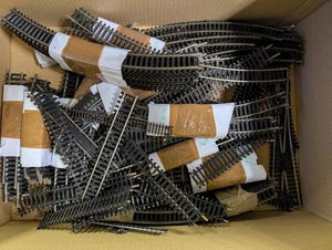 Job Lot of Hornby OO Gauge Steel Track – Mixed Sections , Lot 46 - Picture 1 of 5