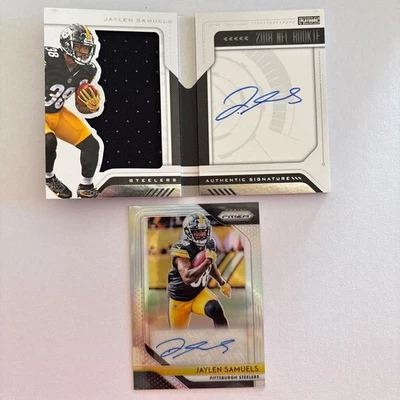NFL panini Playbook Jaylen Samuels auto - Image 1 of 3