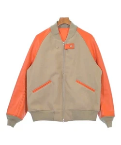 Y-3 Varsity Jackets BeigexOrange M 2200612578012 - Picture 1 of 7