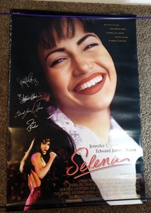 Selena Jennifer Lopez signiertes Filmplakat - Bild 1 von 11