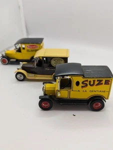 3× Matchbox Lesney Models Of Yesteryear Vans Vintage 1969 - Picture 1 of 7