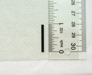 Spring Pin ( Roll Pin ) ~ 5/64 inch X 1" length ~ Heat Treated Spring Steel - Picture 1 of 5