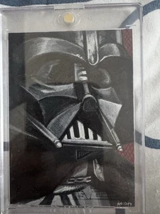 Death Vader Sketch From Topps A New Hope Set - Picture 1 of 1
