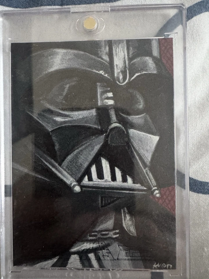 Death Vader Sketch From Topps A New Hope Set - Image 1 of 1