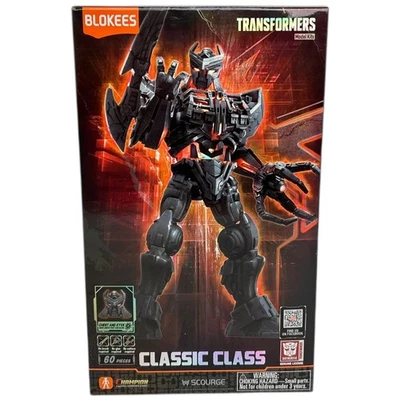 Blokees Transformers Scourge Classic Class Model Kit Figure 75 Piece New Sealed - Image 1 of 4