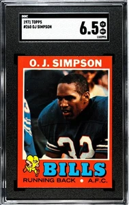 1971 OJ Simpson #260 SGC 6.5 EX-NM+ - Bild 1 von 2