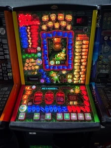 LUCKY MUSHROOMS £100 JACKPOT PUB FRUIT MACHINE- FUN IRISH THEME- MEGA LIT LEDS! - Picture 1 of 3