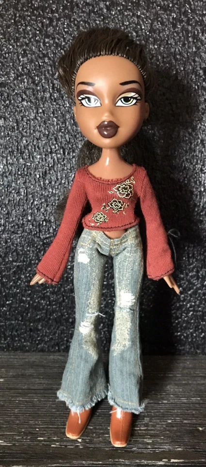 BRATZ DOLL, 10" STYLE IT! SASHA, 2003, W/2 ORIGINAL OUTFITS, GOOD-LOOKING! - Image 1 of 4