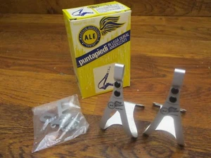 NUEVO DE LOTE ANTIGUO CLIPS DE ALEACIÓN DURAL PUNTERA - PLATA ANODIZADA - PEQUEÑA - 97 L.D. - Imagen 1 de 8