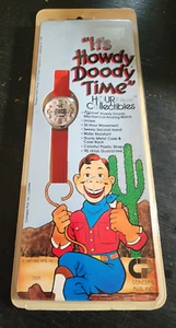 It's Howdy Doody Time 1987 Wind-Up Analog Watch - Hour Classic Collectible NIP - Picture 1 of 4