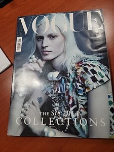 Vogue Italy January 2014 761 Julia Nobis Mariacarla Boscono Collections - Picture 1 of 6