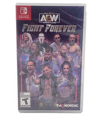 AEW: Fight Forever - Nintendo Switch - Brand New Factory Sealed US Version - Image 1 of 4