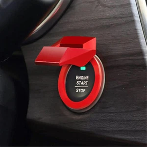 Car Accessories Universal Car Engine Start Stop Push Button Switch Trim Cover - Picture 1 of 8