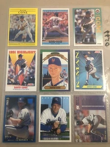 Tarjetas de béisbol David Cone ⚾️ NY Mets ⚾️ Kansas City Royals ⚾️ - Imagen 1 de 12