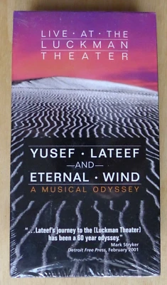 Yusef Lateef and Eternal Wind Live at the Luckman Theater Concert 2001 VHS - Image 1 of 4