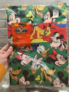 Vintage 80’s Wrapping Paper Lot Disney, Mickey, Ziggy, Olympics, Birthday, Grad - Picture 1 of 23