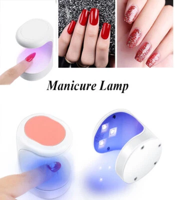 Uv-Led-Nagellack-Trocknungslampe Für Acrylgel Mit Usb-Schnellnageltrockner , - Bild 1 von 4